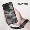 (Comes with Wrist strap)IBMRS for Xiaomi 13 Case,camouflage Shockproof Matte Phone Case Casing
