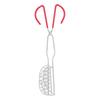 Stainless Steel Tortilla Press Maker Silver Taco Fryer Tongs Durable Taco Shell Holder  Frying