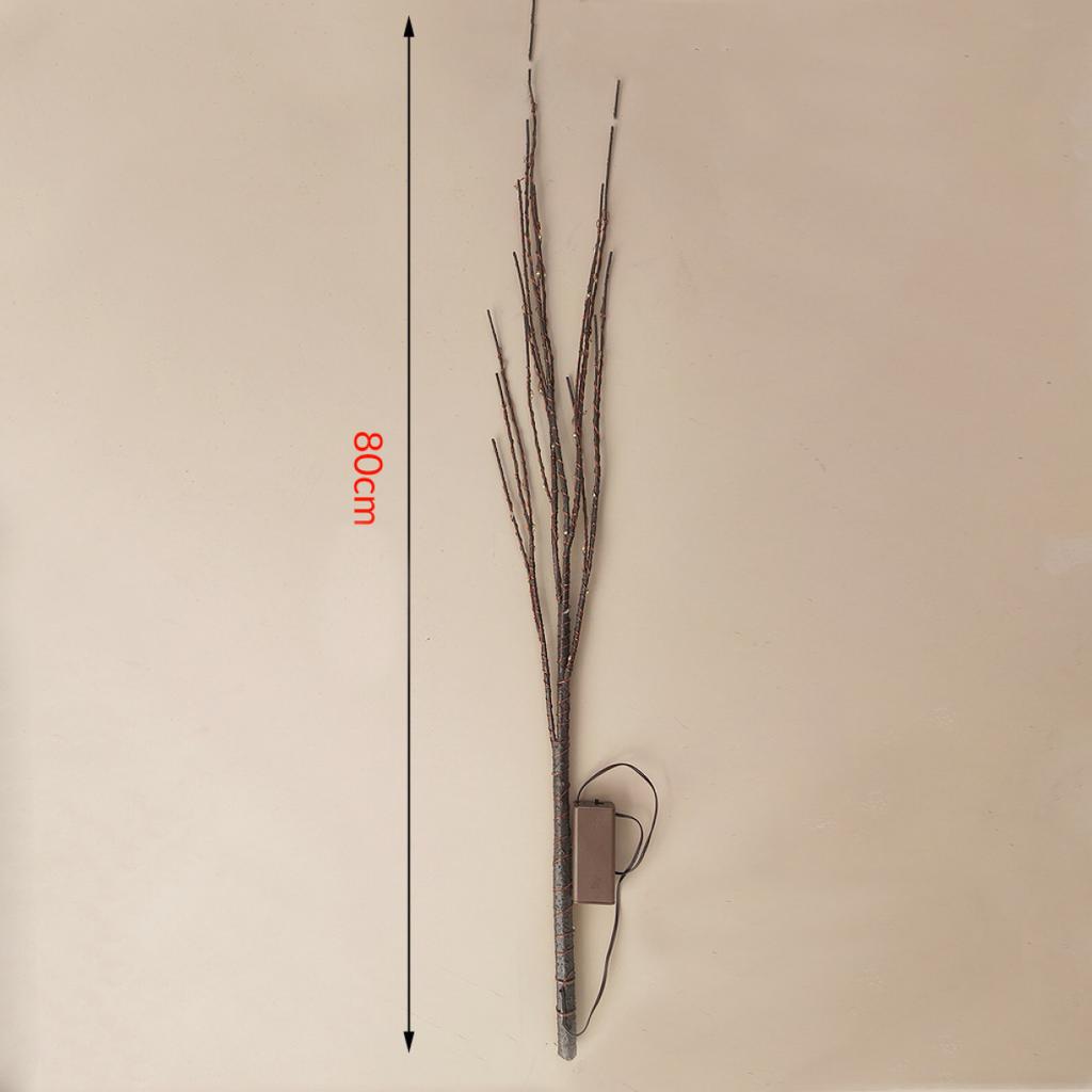 White Birch Branch Light LED Festive Lights Battery Operated For Christmas Party Wedding Decoration Twig Outdoor Lights