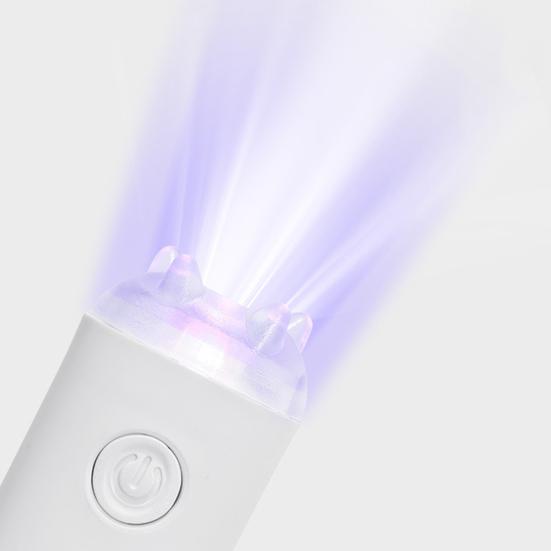 Портативная мини-лампа для ногтей, быстросохнущая, компактная, удобная, ручная, с двумя шестернями, удобная УФ-лампа для салона