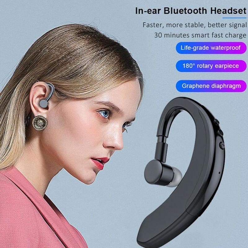 5.2 Беспроводная Bluetooth-гарнитура Безболезненная гарнитура с костной проводимостью Hi-Fi стерео Bluetooth-гарнитура с микрофоном Спортивная гарнитура на открытом воздухе