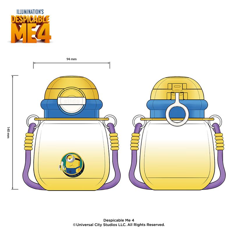 Minions Despicable Me 4 Double-Lid Stainless Steel Cup