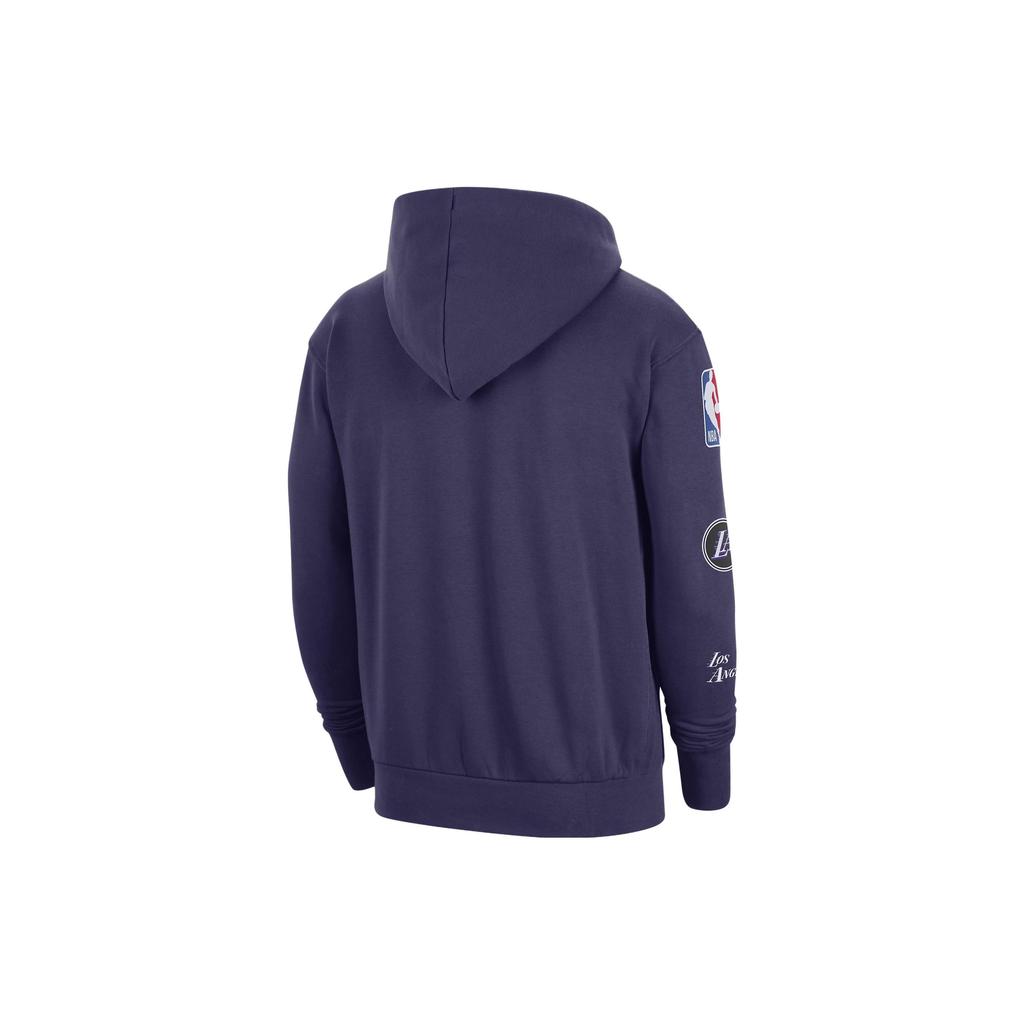 Nike Худи NBA Los Angeles Lakers Courtside свободного кроя фиолетовое мужское уличная одежда DN4725-535