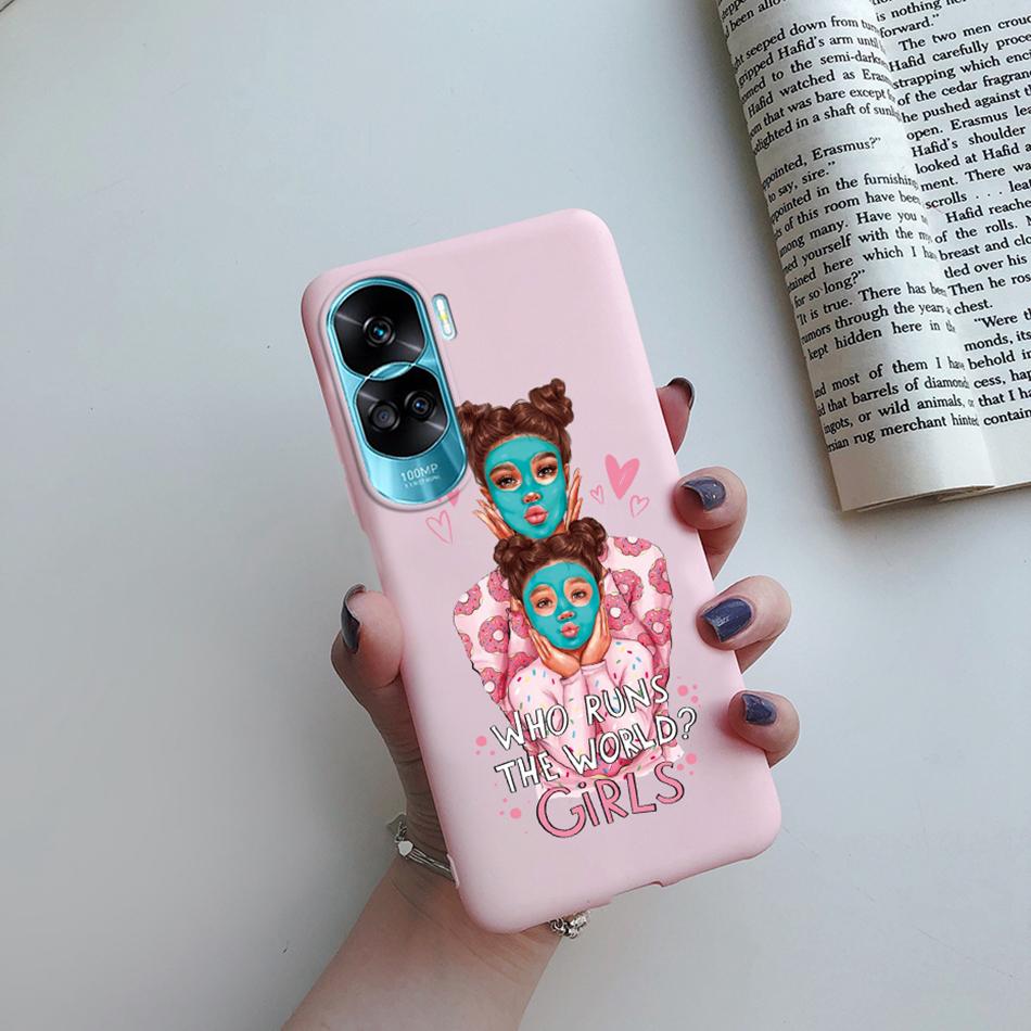For Huawei Honor 90 Lite Case Honor90 Lite Soft Silicon Super Mom Baby Fashion Girls Back Cover for Honor 90 Lite 5G 6.7" Fundas