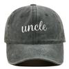 Washed Cotton Embroidery Baseball Cap Vintage Baseball Cap Fashion Couple Baseball Hats