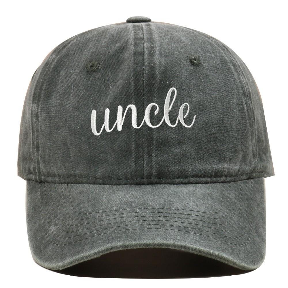 Washed Cotton Embroidery Baseball Cap Vintage Baseball Cap Fashion Couple Baseball Hats