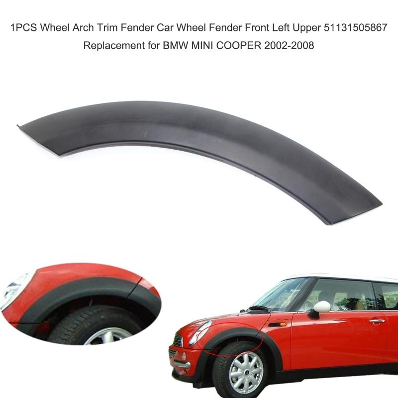 Удлинитель крыла автомобиля на колесах, блики, автошины, полоса для отделки бровей, совместимая с мини