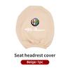 For Alfa Romeo Car Seat Headrest Cover Anti-Dirty Elastic Auto Interior Products For Alfa Romeo Giulietta 159 147 156 166 Mito G jgf852