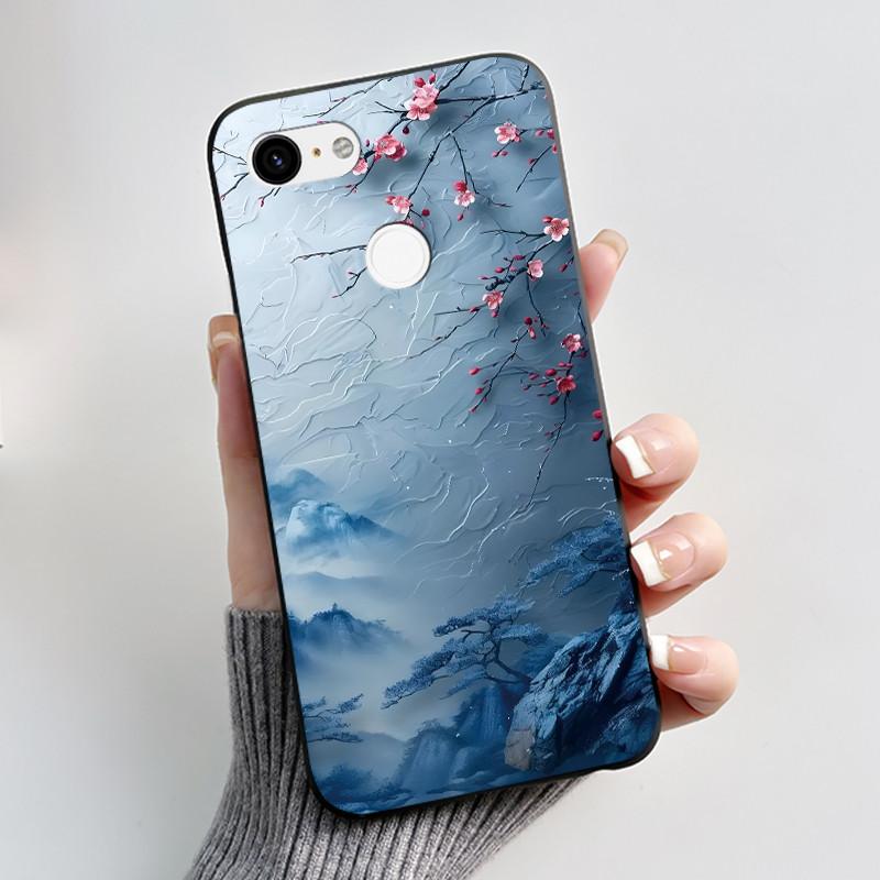 Милый Чехол Для Google Pixel 3/Pixel 3XL Печатный Корпус Funda Для Google Pixel 3A XL Coque Защитная Крышка Мягкий Силиконовый Кейс