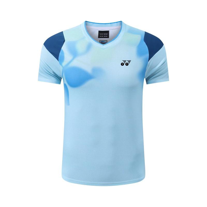 Quick-Dry Sports T-Shirt Set Badminton Table Tennis Training Breathable Unisex Short Sleeve Top