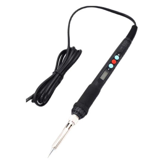 Паяльник с ЖК-дисплеем, быстрый нагрев, паяльник из АБС-пластика с силиконовым защитным рукавом, электрический ремонт