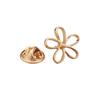 1PC Accessories Alloy Lapel Pin Fixed Buckle Mini Brooch Removable Collar Pins Flower Gift Jewelry