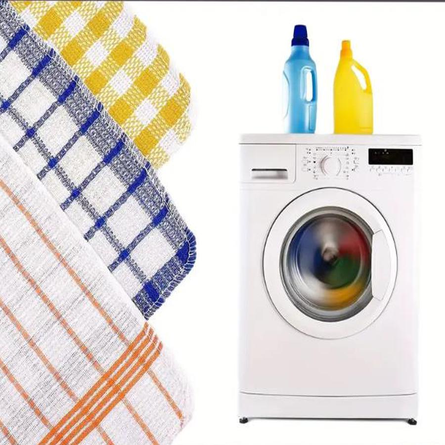 Kitchen Cleaning Cloths, Highly Absorbent, Easy To Wash, 5/10/12 Sheets Per Pack, Suitable for Household Dishwashing and Table cleaning.Random Color