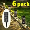 6 Pieces of Solar Outdoor Lights, Solar Decorative Path Lights, Garden Lawn Lights, Solar LED Landscape Garden Lighting, New Year Decoration