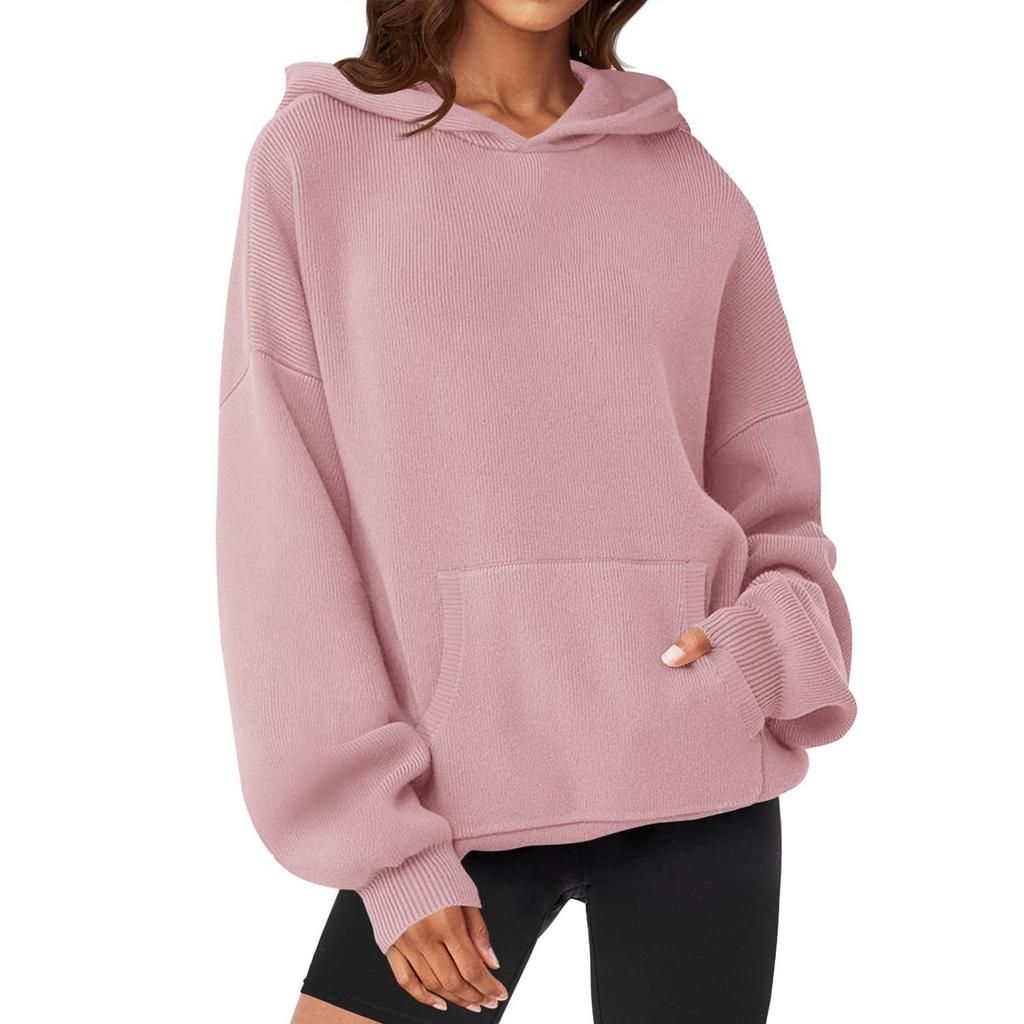 Womens Oversized Hoodies Fleece Sweatshirts Long Sleeve Sweaters Pullover Fall Clothes