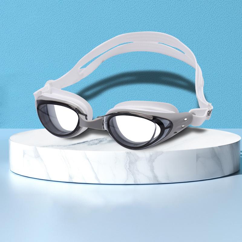 Очки для плавания с покрытием для близорукости, мужские и женские профессиональные очки для плавания в бассейне, водные виды спорта, водонепроницаемые очки, противотуманные очки с УФ-защитой, новые
