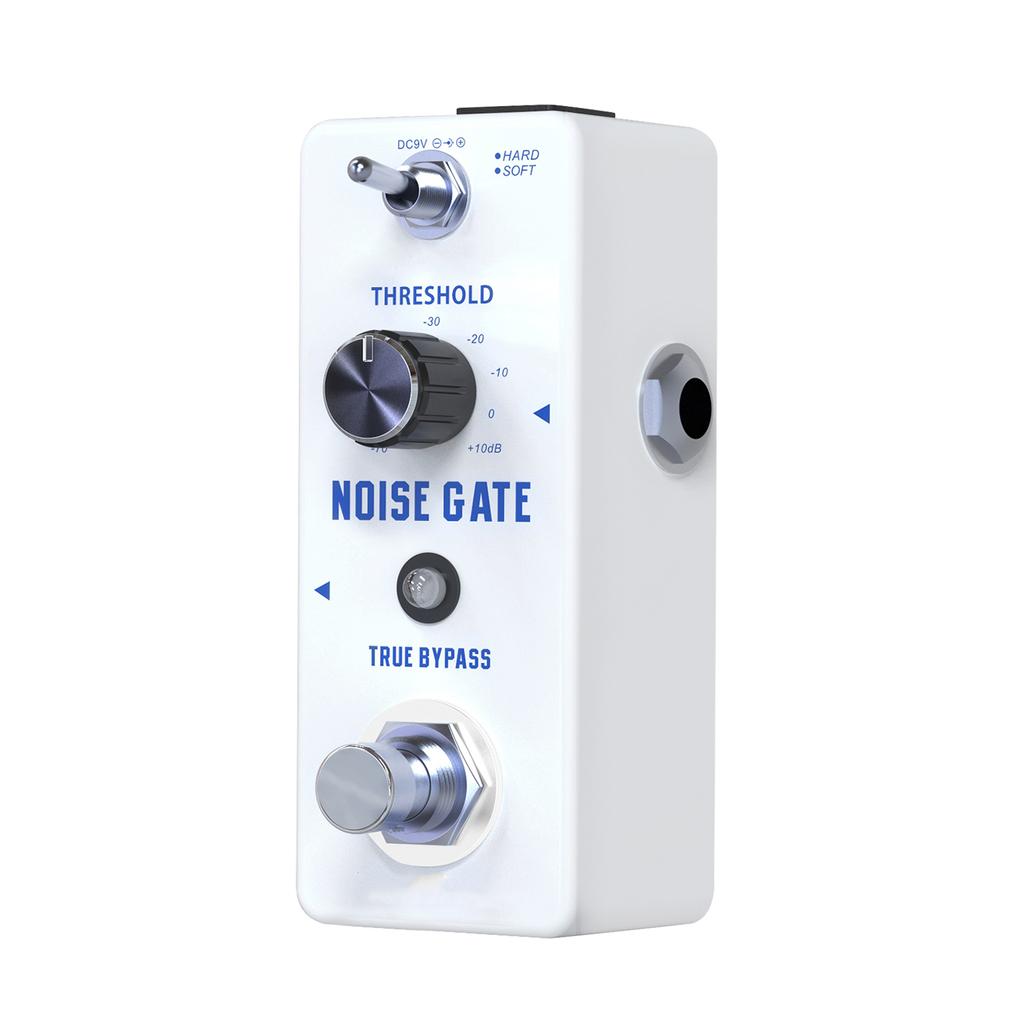 NOISE GATE Noise Reduction Guitar Effect Pedal 2 Modes(Hard/Soft) Full Metal Shell True