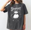 Sleepknot Забавная футболка с пародией на Снорлакса Винтажная футболка с графикой рок-группы