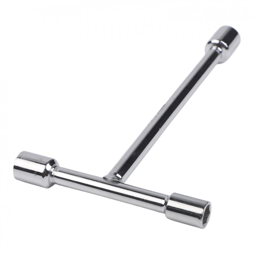 Трехсторонняя розетка Ключ с Т-образной ручкой Трехзубчатый инструмент Кованая углеродистая сталь
