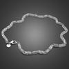 Men 100% 925 Sterling Silver Jewelry Fashion Solid Silver Hollow Out Pattern Tubular Necklace 5mm 22 Inch Chain Woman