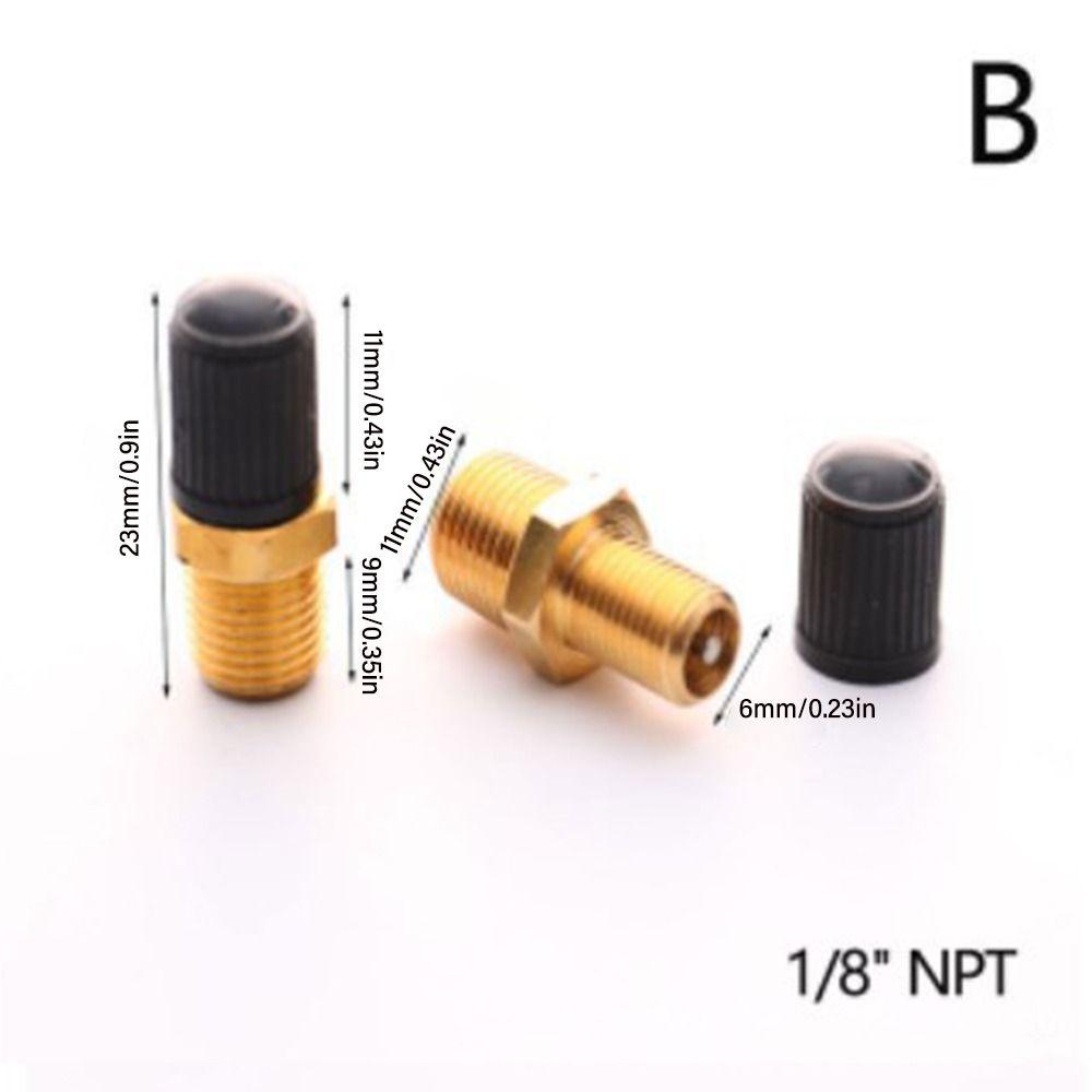 Anti-Corrosion Air Compressor Tanks Fill Valve Brass Automobile Tire Valve Core Tire Copper Valve