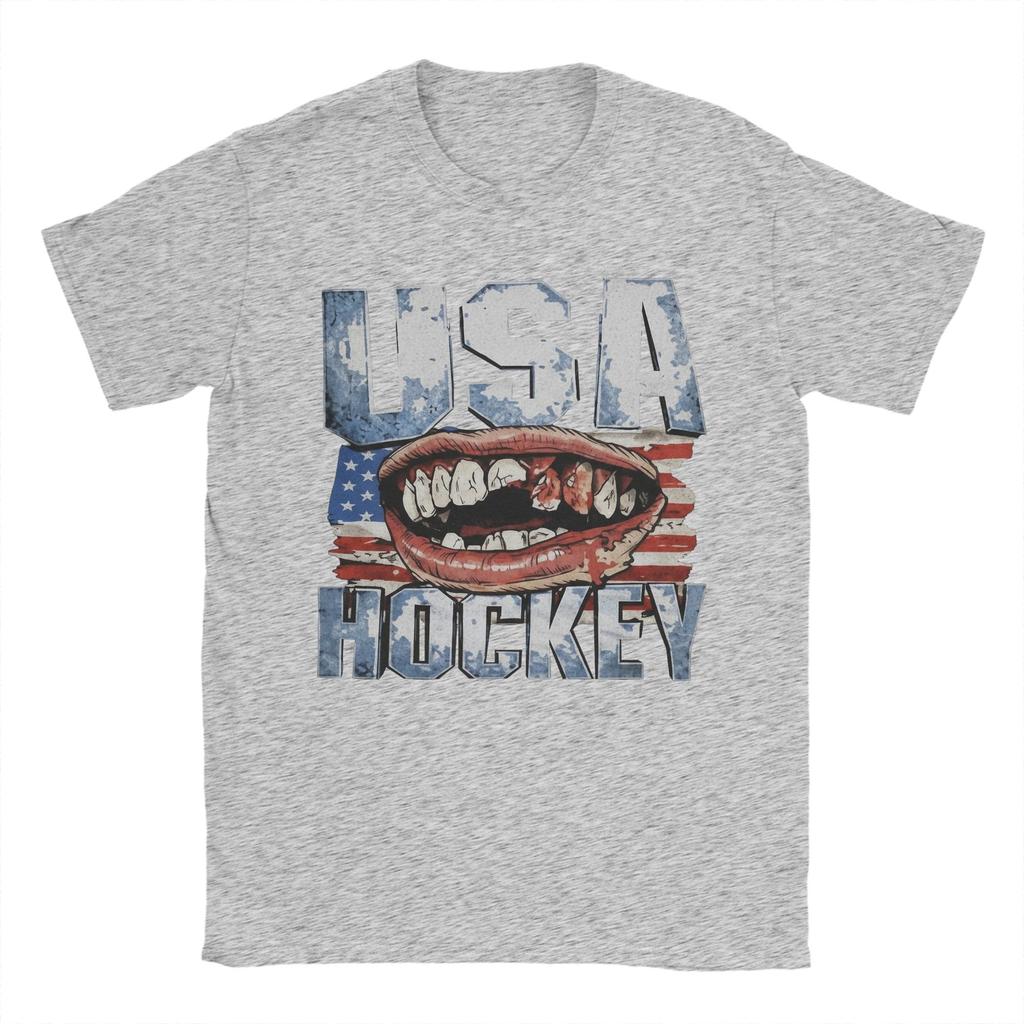 Jack Hughes USA Gold Medal Hockey T Shirts Unisex Cotton Funny TShirt Crew Neck Tee Shirt Short Sleeve Clothing Plus Size