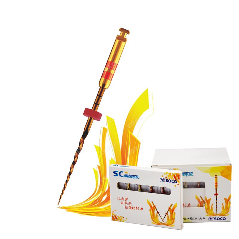 COXO SOCO SC Pro Dental Термоактивируемые корневые файлы Никель-титановые эндо-роторные файлы 21/25 мм