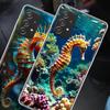 Чехол для телефона 'Морской конёк: Подводная фантазия' для Samsung A54 A57 A37 A17 A14 A15 A12 A24 A34 A55 A35 A25 A52S A07 A05S A04S A22 A32 A7