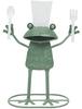 Murataya Sangyo Оловянная фигурка, Лягушка, Петух, Зеленый, 25 x 18,5 x 9 см, 4898