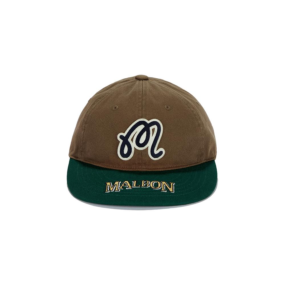 MALBON GOLF Бейсболка с логотипом Malbon Artwork Зеленая