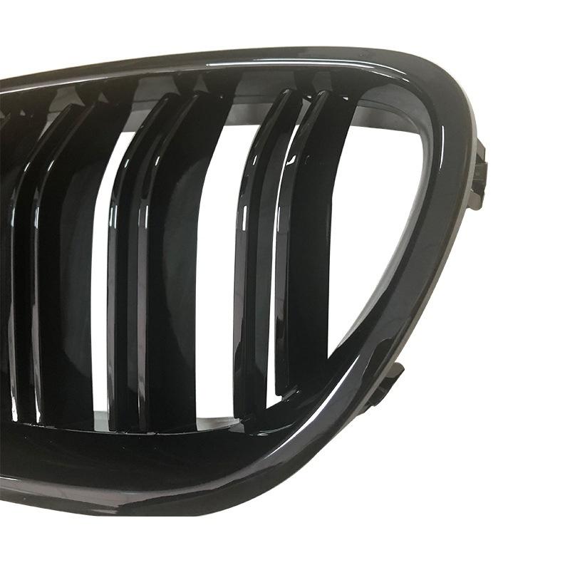 Для BMW 5 серии F10 F18 520 523 525 530 автомобильный передний бампер решетка капота сетка двойная линия центральная решетка ремонт кузова комплект