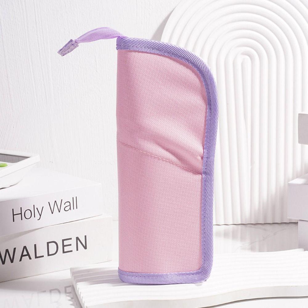Large-capacity Pen Bag Standing Stationery Bag Portable Pen Box School Office
