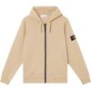 Однотонная толстовка с капюшоном на молнии, с длинными рукавами, унисекс, Desert K1S1561000-42S0051-V009A