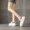 2025 новые туфли на толстой подошве, маленькие белые туфли, женские весенне-осенние, корейская версия, универсальные, дышащие, нескользящие, увеличивающие рост, кампусные, для отдыха, спортивные, бо