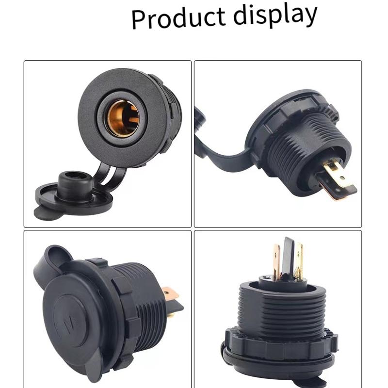 DC Eurocode 24V розетка питания универсальная судовая мотоцикл автомобильная розетка для холодильника