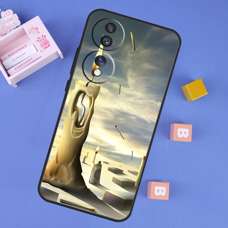 Чехол для телефона Salvador Dali для Honor 200 400 Lite 50 70 90 X9a X9b X9c X9d X8b X8c Win RT Magic 7 5 6 8 Pro