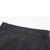Women Tight Flares Pants Flared Slacks Dark Black High-waist Suit Slacks Trousers Casual Pants