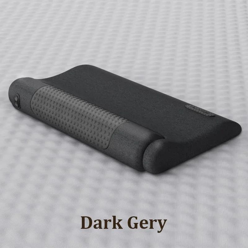 Массажер для шеи с подогревом и вибрацией, электрическая шейная подушка, вытяжение спины, релаксация, сон, массажер для плеч, шеи, трапециевидной мышцы