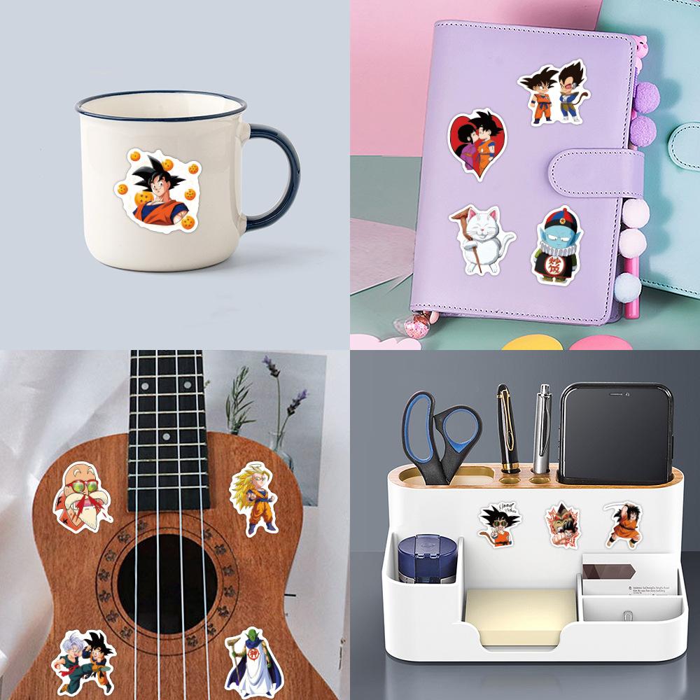 50 Японских Комиксов Dragon Ball Мультяшные Личность DIY Граффити Наклейки Декоративный Чемодан Заметки Бумага Пенал Наклейки