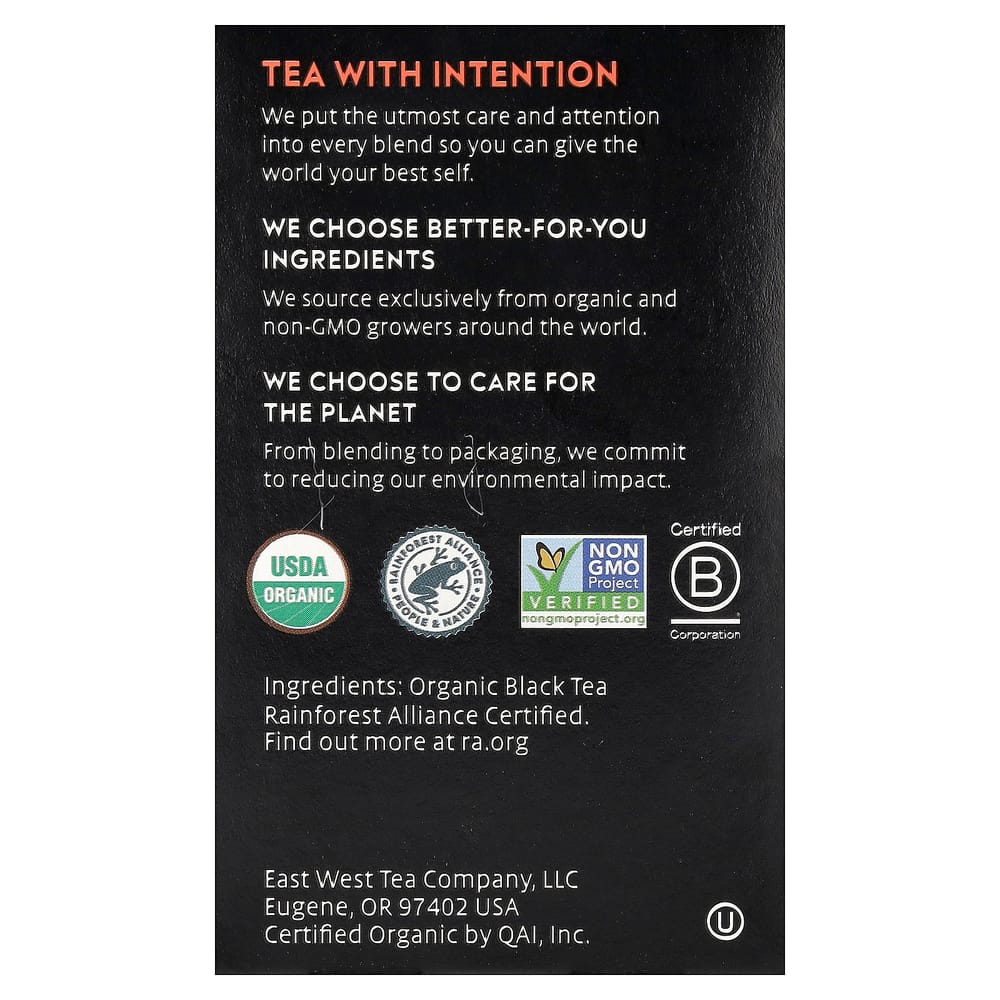 Choice Organic Teas Английский завтрак Черный чай, 16 чайных пакетиков, 32 г (1,12 унции)
