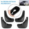 Car Mud Flaps Mudguards Front Rear Fender for SKODA OCTAVIA A5 2005-2013 4 PCS Car Accessories Splash Guards