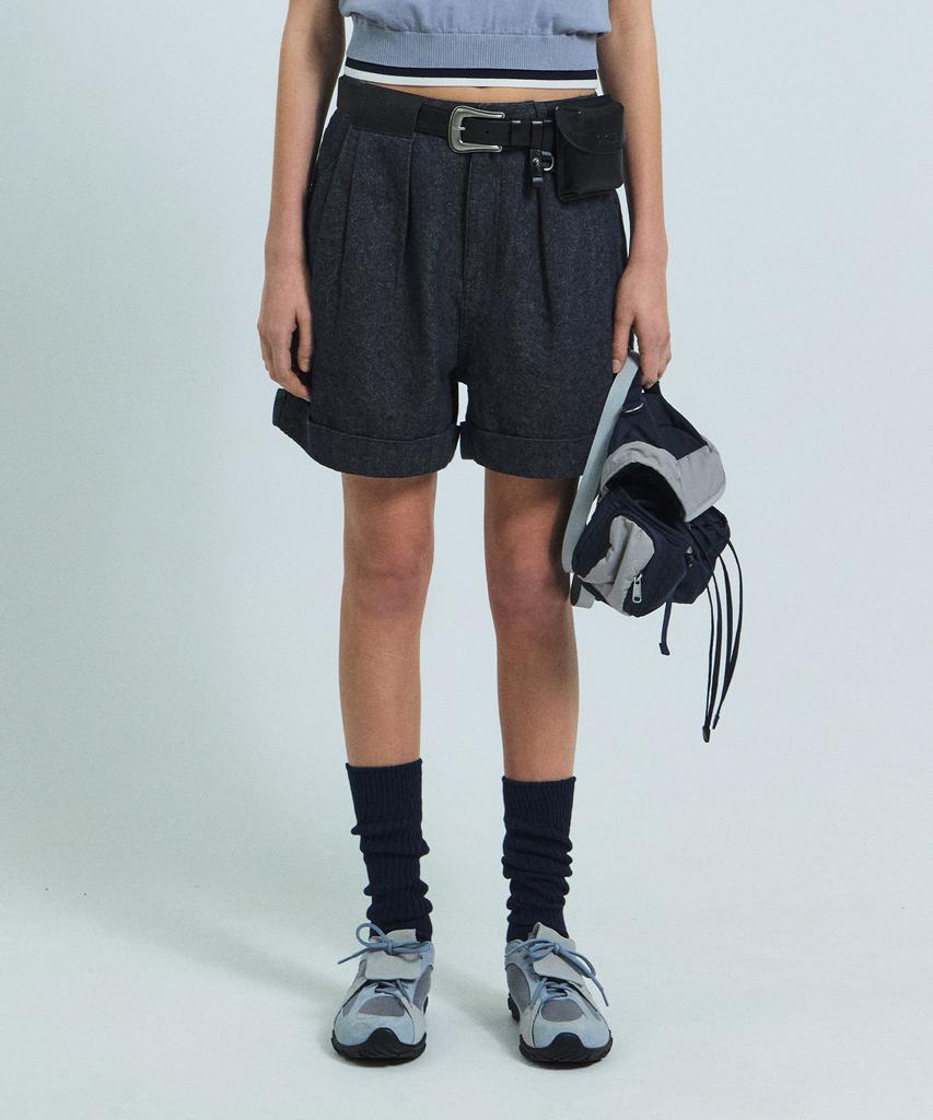 GROVE Lauren Shorts (Dark Blue)