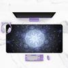 Symmetrical Mandala Boho Ethnic Ornament Table Mat Designed For Casual Laptop Gaming Desktop Pad