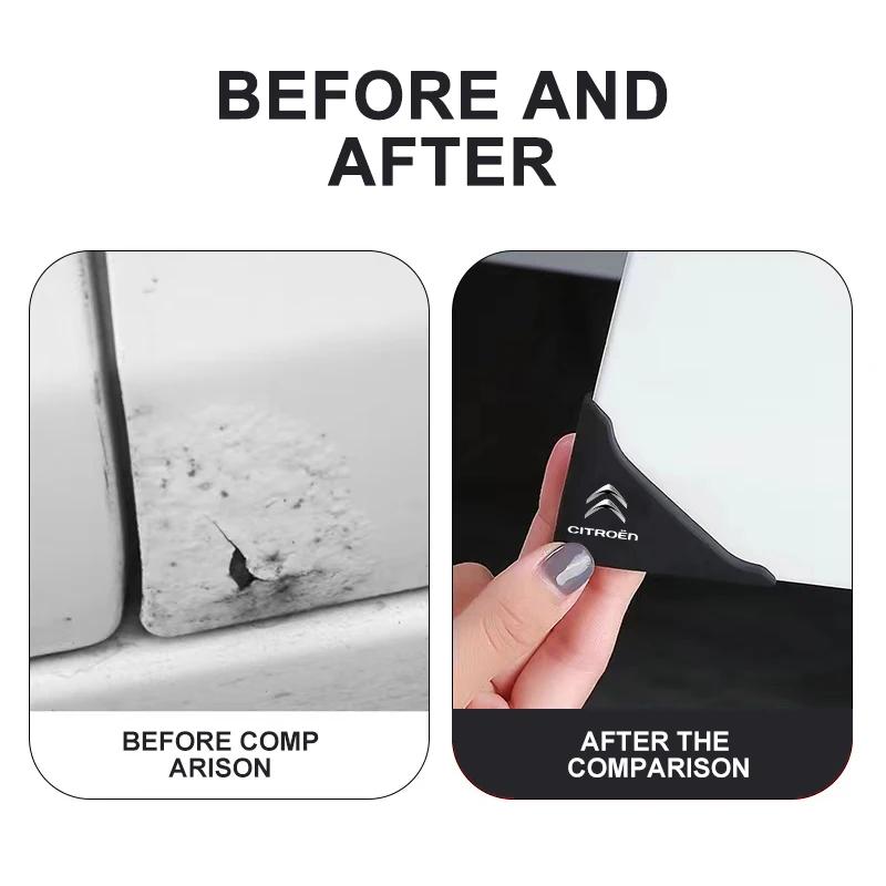 2Pcs Car Door Corner Protection Decals Stickers Accessories For Citroen C1 C2 C3 C4 C5 X7 Berlingo Xsara C8 C4L DS3 DS4 DS5LS anw123