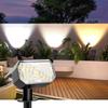 SolpexJP Solar Lights, Outdoor Spotlights, Solar Charging, Light Sensor [Ultra-Bright LED, Height & Angle Adjustable, Waterproof & Rainproof],