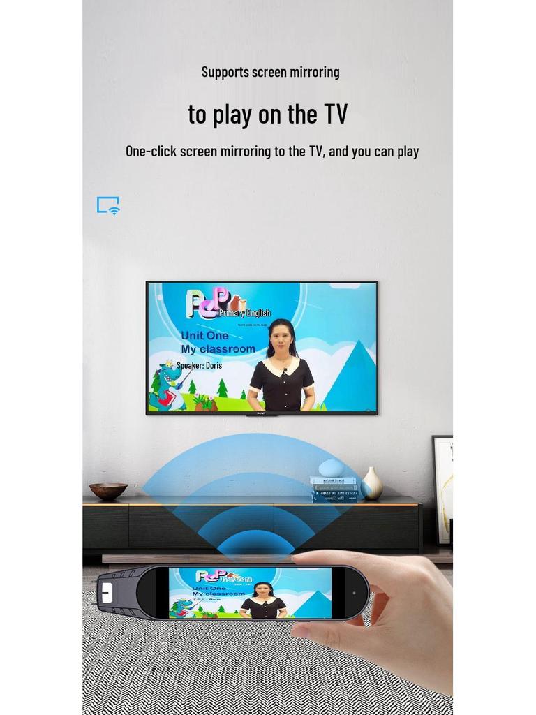 Многопредметная обучающая ручка 5G: Универсальный инструмент для сканирования, перевода и чтения для детей