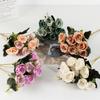 Elegant Rose Artificial Flower Arrangement Wedding Handheld Decor For Events