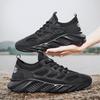 Men'S Water Shoes Outdoor Anti Slip Quick Drying Waterproof Shoes Summer Mesh Breath Lace Up Sneakers Sandals For Man Platform