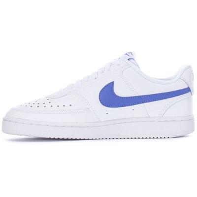 Court Vision Low Синтетическая кожа Нескользящие Амортизация Прочные Низкие Кроссовки для скейтбординга Женские кроссовки Белый Синий CD5434-108