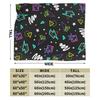 FNAFS At Freddy's Horror Blanket  Camping Flannel Throw Blanket For Outdoor Soft Design Quality Bedspread Birthday Gift